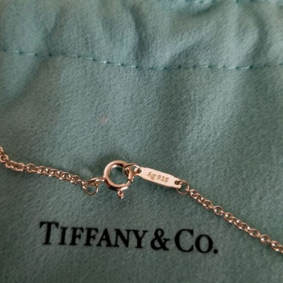 NWOT Tiffany & Co. Side Bar Necklace - Picture 6 of 6